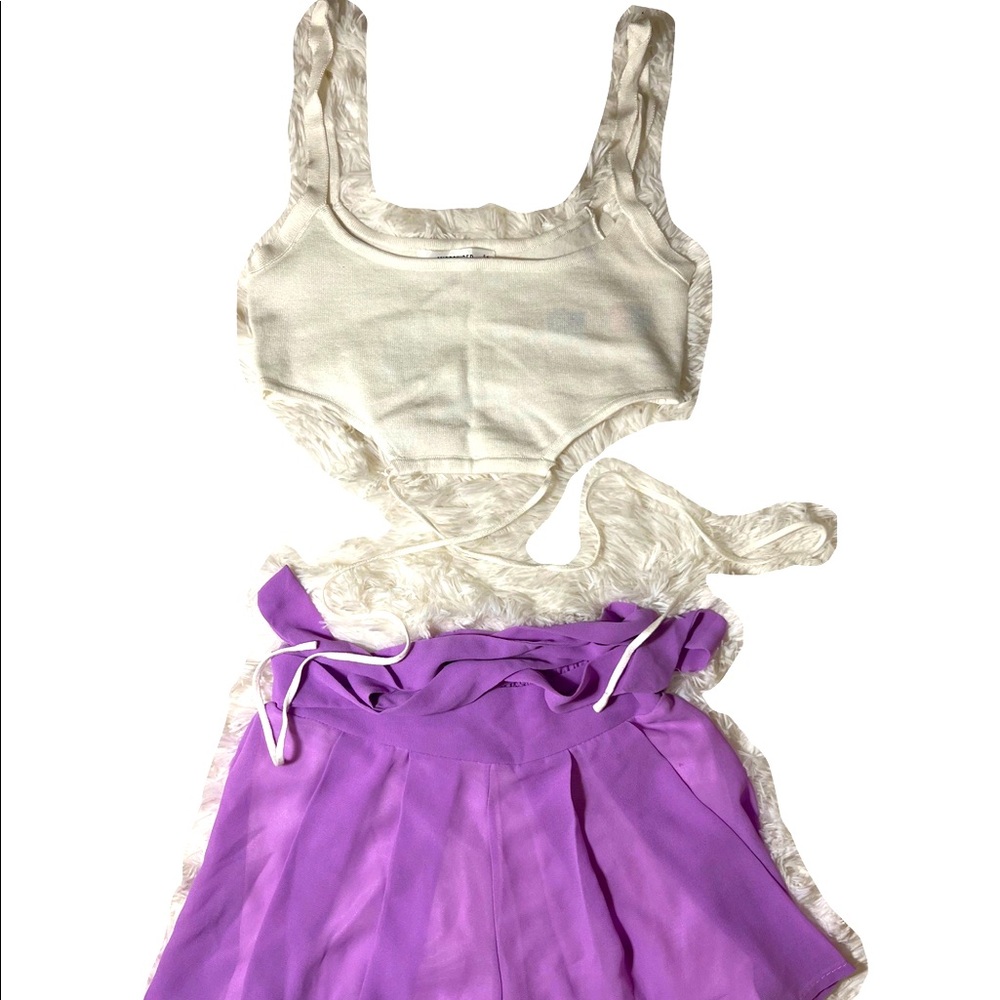 Selling as an outfit or separately Top S bottom XS